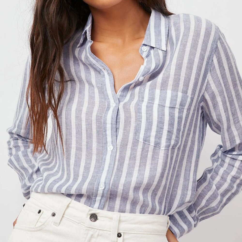 Rails Striped Button Down